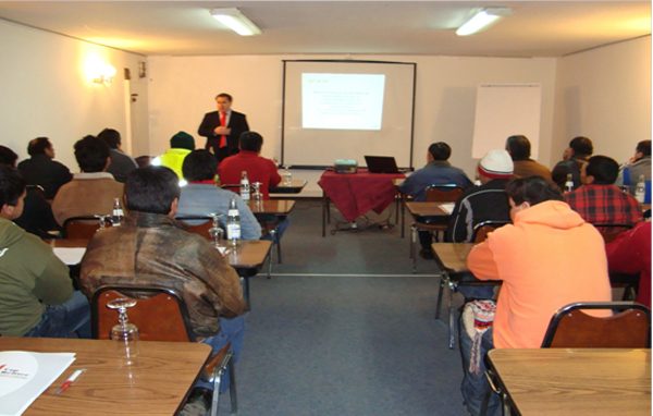 Clase del curso riesgos inherentes en la construcción para el ISL