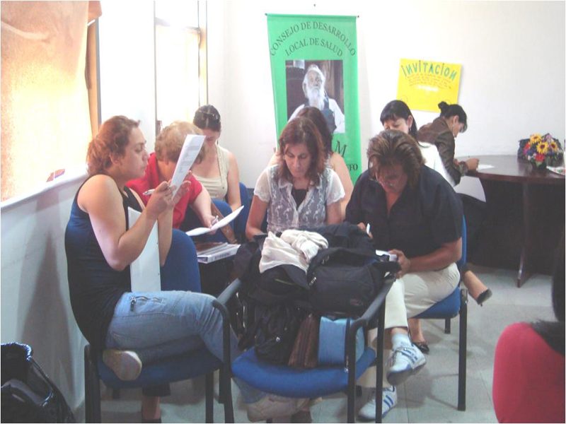 Clase del curso salud mental en aps para la Municipalidad de Maipú