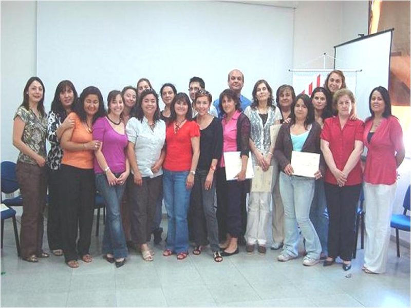 Participantes del curso salud mental en aps junto a Cap Reitter
